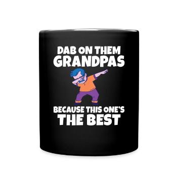 Grandpa Gifts - Tasse einfarbig - Schwarz - Vorne