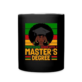 Master Etudes Master - Mug uni - noir - Devant
