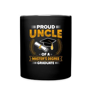 Master Etudes Master - Mug uni - noir - Devant