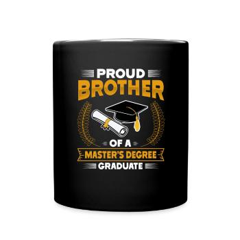 Master Etudes Master - Mug uni - noir - Devant