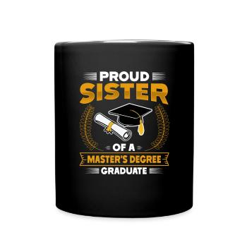 Master Etudes Master - Mug uni - noir - Devant