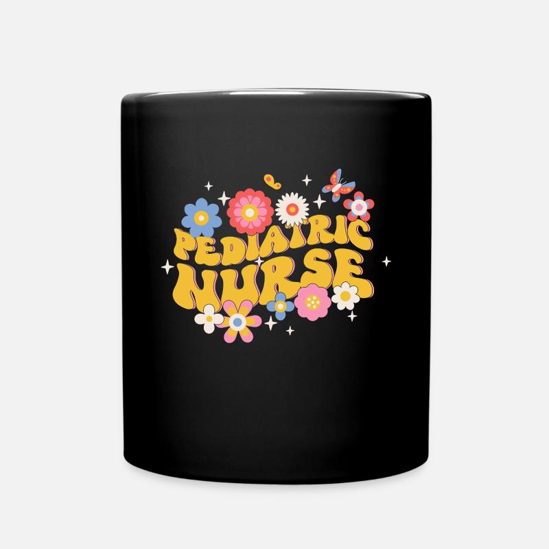Kinderkrankenschwester Picu Peds - Tasse einfarbig - Schwarz
