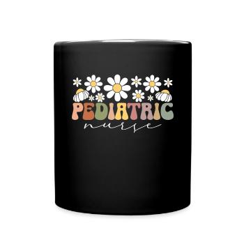 Kinderkrankenschwester Picu Peds - Tasse einfarbig - Schwarz - Vorne