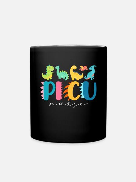 Kinderkrankenschwester Picu Peds - Tasse einfarbig - Schwarz