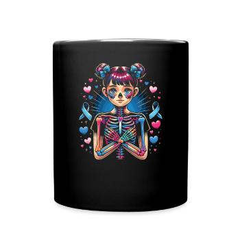 Juvenile Arthritis Awareness Autoimmunerkrankung - Tasse einfarbig - Schwarz - Vorne