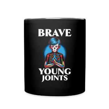 Juvenile Arthritis Awareness Autoimmunerkrankung - Tasse einfarbig - Schwarz - Vorne
