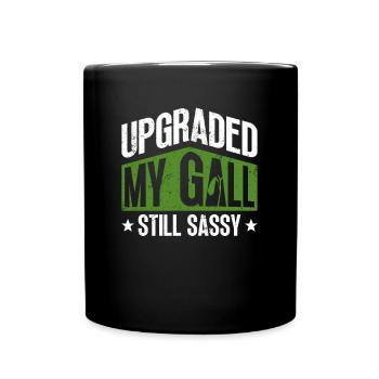 Organspender Gallenblase Organtransplantation - Tasse einfarbig - Schwarz - Vorne