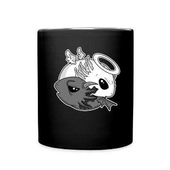 Ying Yan Animal Motif Axolotl - Mug uni - noir - Devant