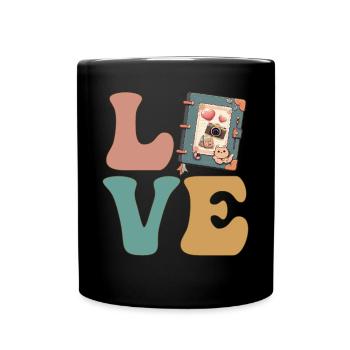 Scrapbooking Scrapbook Artisanat - Mug uni - noir - Devant
