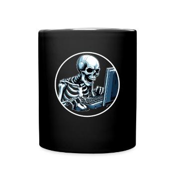 PC-Gamer-Freak-Shirt-Designs- Gamer - Tasse einfarbig - Schwarz - Vorne