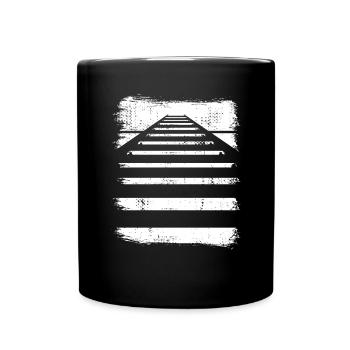 Railroad Track - Full Colour Mug - black - Front
