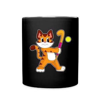Tiger Hockey sur gazon Stick - Mug uni - noir - Devant