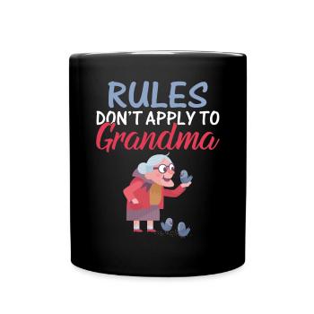 Grandma Gifts - Tasse einfarbig - Schwarz - Vorne