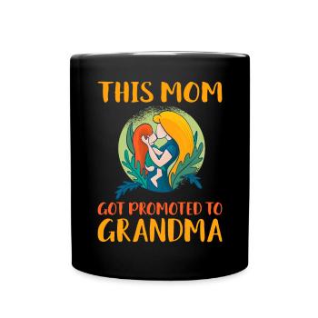 Grandma Gifts - Tasse einfarbig - Schwarz - Vorne