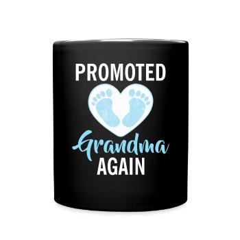 Grandma Gifts - Tasse einfarbig - Schwarz - Vorne