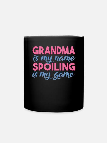 Grandma Gifts - Tasse einfarbig - Schwarz