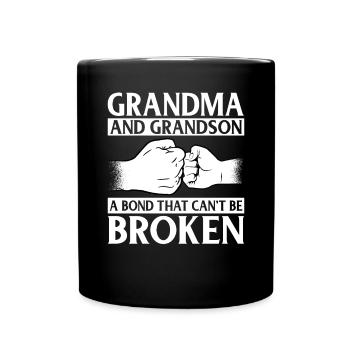 Grandma Gifts - Tasse einfarbig - Schwarz - Vorne