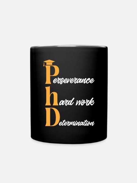 Doctorat Doctorat Doctorat Doctorat - Mug uni - noir