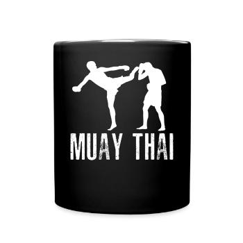 Muay Thaï - Mug uni - noir - Devant