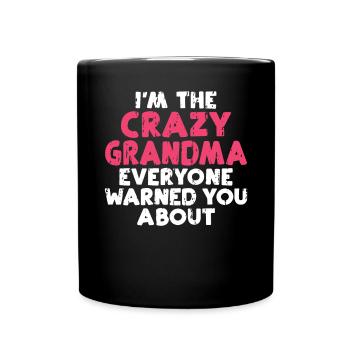 Grandma Gifts - Full Colour Mug - black - Front