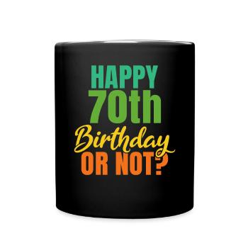 Cadeaux grand-mère - Mug uni - noir - Devant