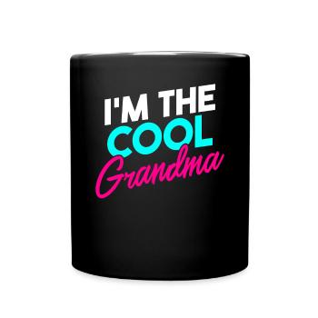 Cadeaux grand-mère - Mug uni - noir - Devant
