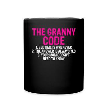 Grandma Gifts - Full Colour Mug - black - Front