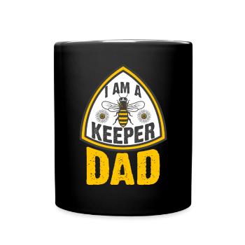 Bee Father Honey Beekeeper Father Beekeeper - Full Colour Mug - black - Front