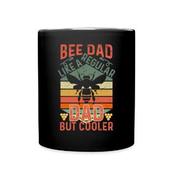 Bee Father Honey Beekeeper Father Beekeeper - Full Colour Mug - black - Front