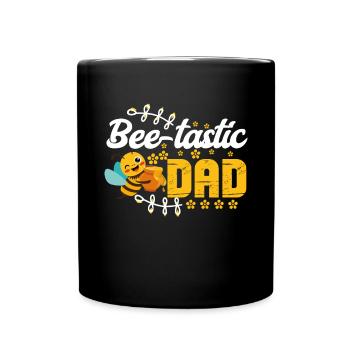 Bee Father Honey Beekeeper Father Beekeeper - Full Colour Mug - black - Front