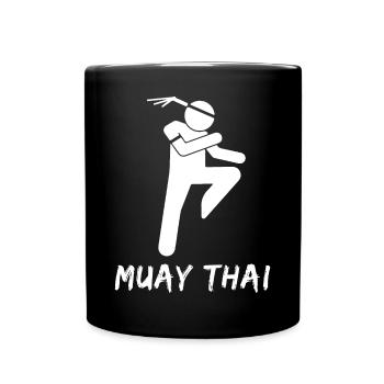 Muay Thaï - Mug uni - noir - Devant