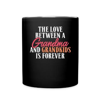 Cadeaux grand-mère - Mug uni - noir - Devant