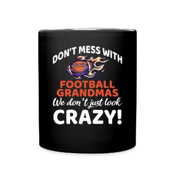 Cadeaux grand-mère - Mug uni - noir - Devant
