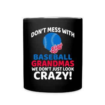 Cadeaux grand-mère - Mug uni - noir - Devant