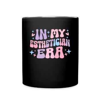 Beautician, Skin Care, Skin Therapist - Full Colour Mug - black - Front