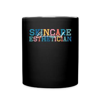 Beautician, Skin Care, Skin Therapist - Full Colour Mug - black - Front