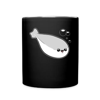 Sacabambaspis Fish Meme - Full Colour Mug - black - Front