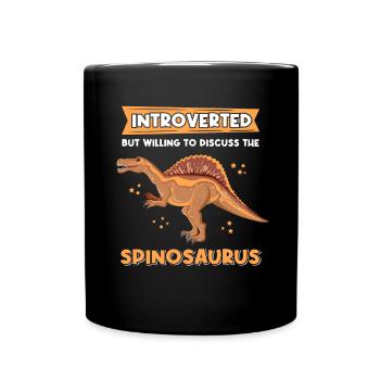 Spinosaurus Dino dinosaure Dinos cadeau - Mug uni - noir - Devant