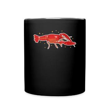 Crayfish Noble Crayfish Seafood Gift - Full Colour Mug - black - Front