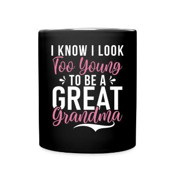 Great Grandma Gifts - Full Colour Mug - black - Front