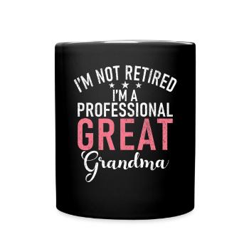 Great Grandma Gifts - Full Colour Mug - black - Front