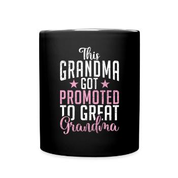 Great Grandma Gifts - Full Colour Mug - black - Front