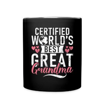Great Grandma Gifts - Full Colour Mug - black - Front