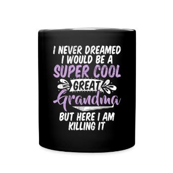 Great Grandma Gifts - Full Colour Mug - black - Front