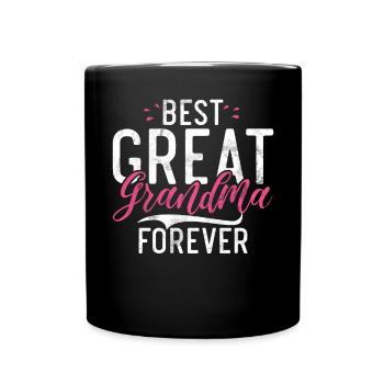 Great Grandma Gifts - Full Colour Mug - black - Front