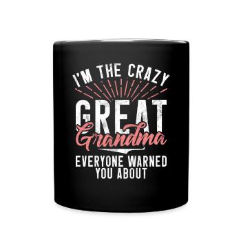 Great Grandma Gifts - Full Colour Mug - black - Front