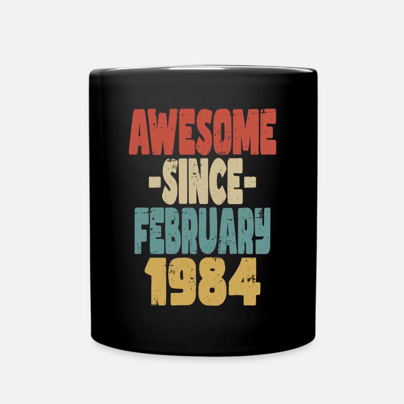 Fantastischer Februar 1984 - Tasse einfarbig - Schwarz