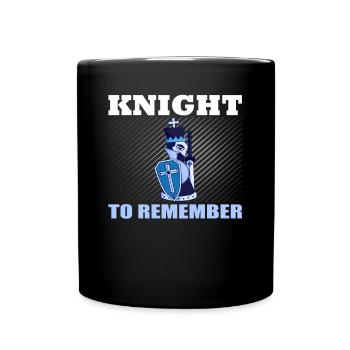Chess Knight - Full Colour Mug - black - Front