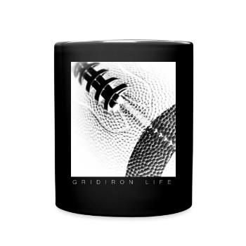 Gridiron Football American Game Day Touchdown Duke - Full Colour Mug - black - Front