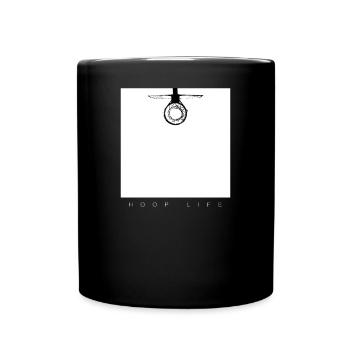 Hoop Basketball Player Hoop Graphic - Full Colour Mug - black - Front